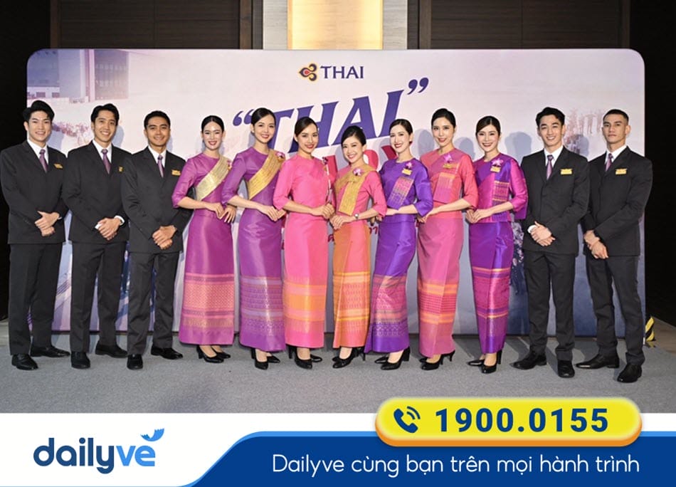 Đồng phục tiếp viên Hãng bay Thai Airways