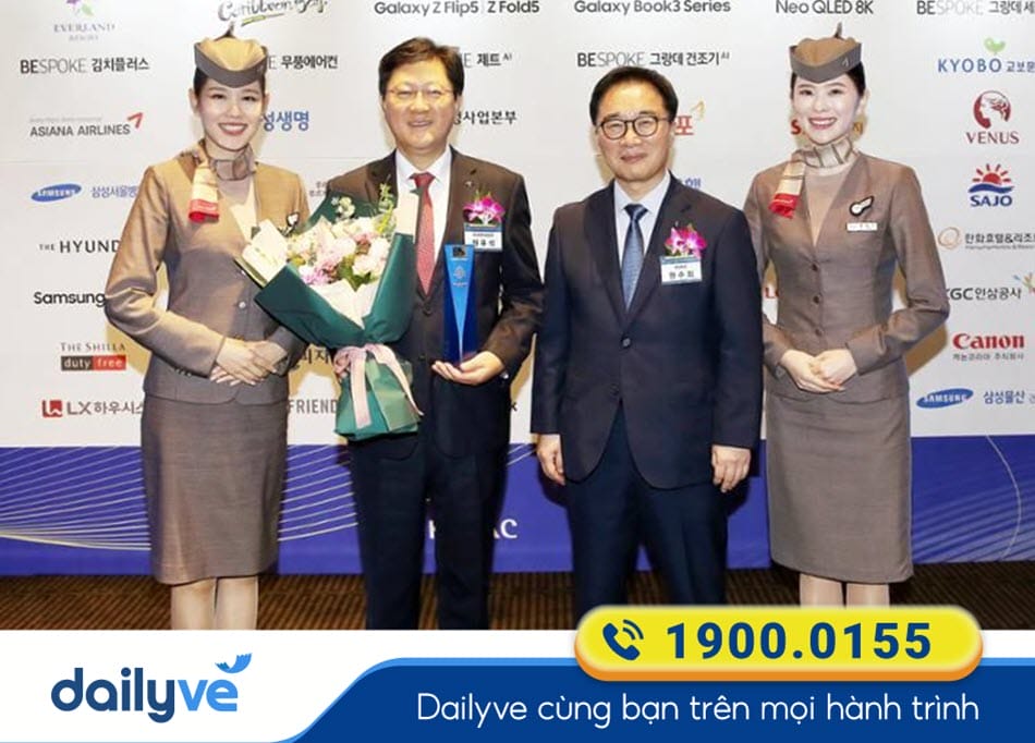 Giải thưởng của hãng bay Asiana Airlines