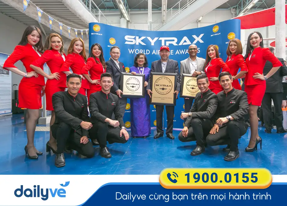 Giải thưởng danh giá của hãng bay AirAsia