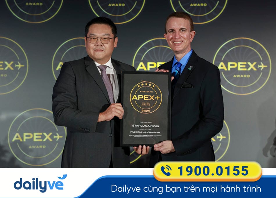 Giải thưởng nổi bật của Hãng bay Starlux Airlines