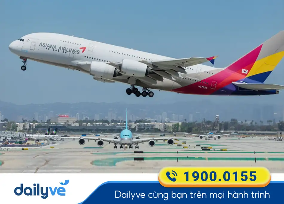 Giới thiệu về hãng bay Asiana Airlines