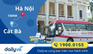 Xe khách hà nội đi cát bà