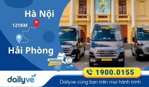 xe khách từ Hà Nội đi Hải Phòng