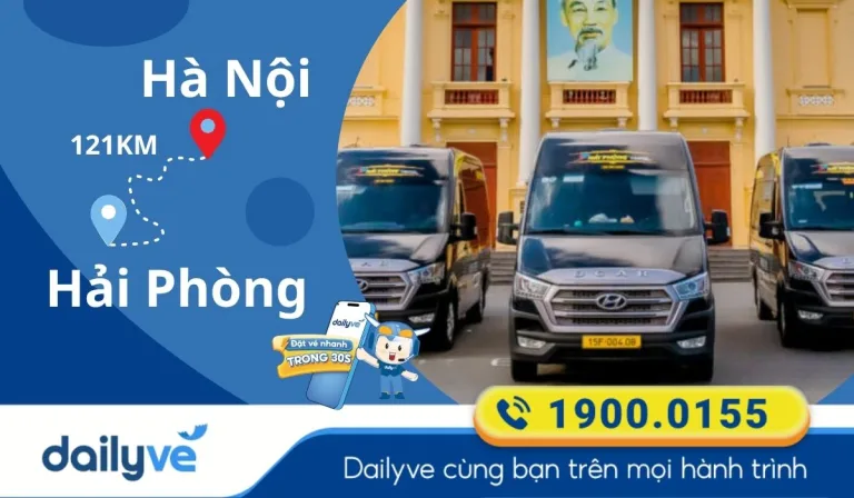 xe khách từ Hà Nội đi Hải Phòng