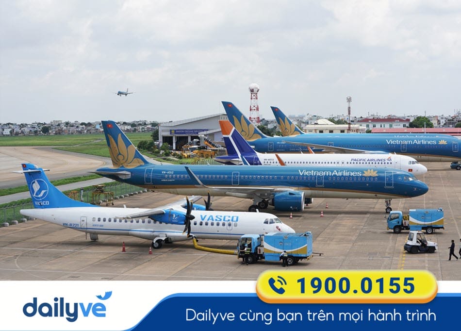 Hãng hàng không Vietnam Airlines tại Sân bay Rạch Giá