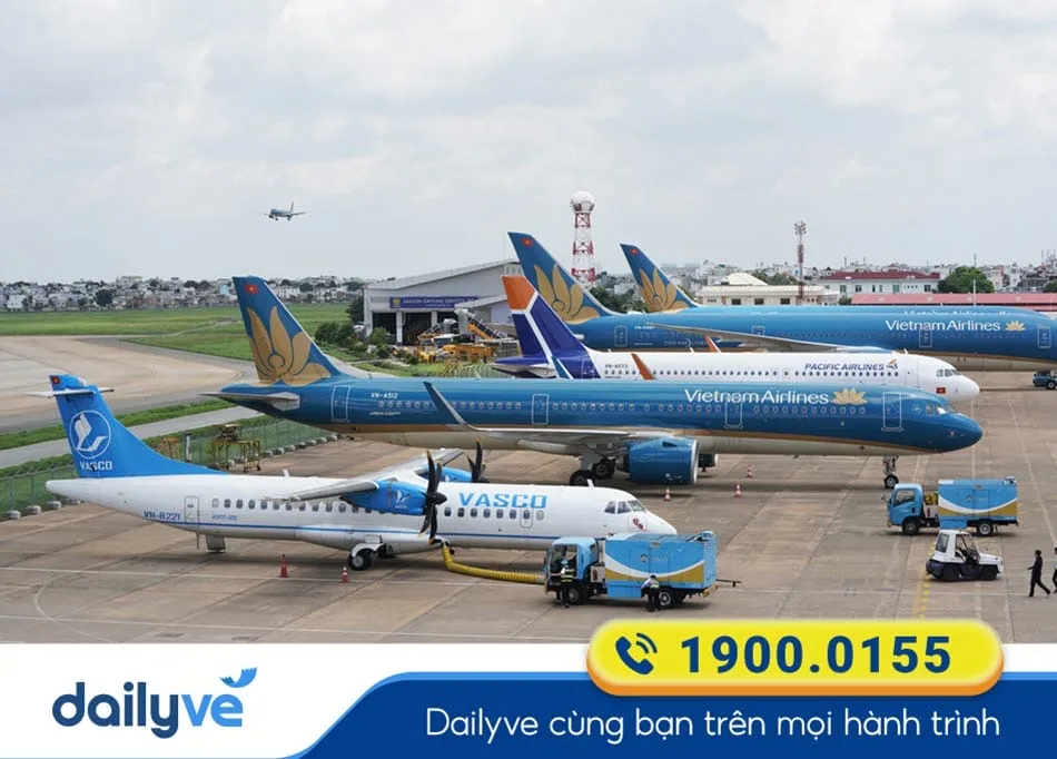 Hãng hàng không Vietnam Airlines tại Sân bay Rạch Giá