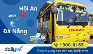 xe khách từ Hội An đi Đà Nẵng