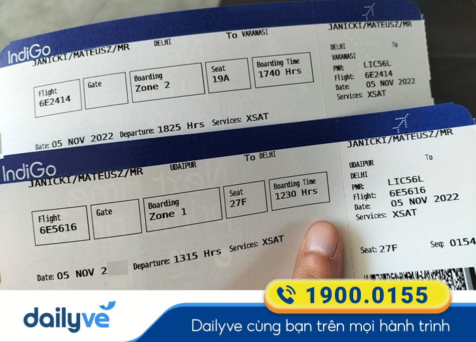 Hướng dẫn mua vé của Hãng bay IndiGo Airlines