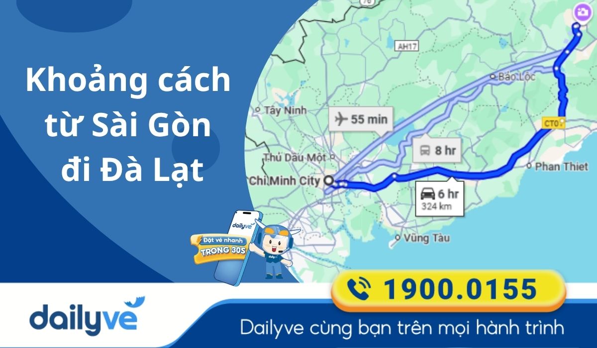 sài gòn đi đà lạt mấy tiếng