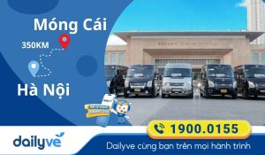 xe khách từ Móng Cái đi Hà Nội
