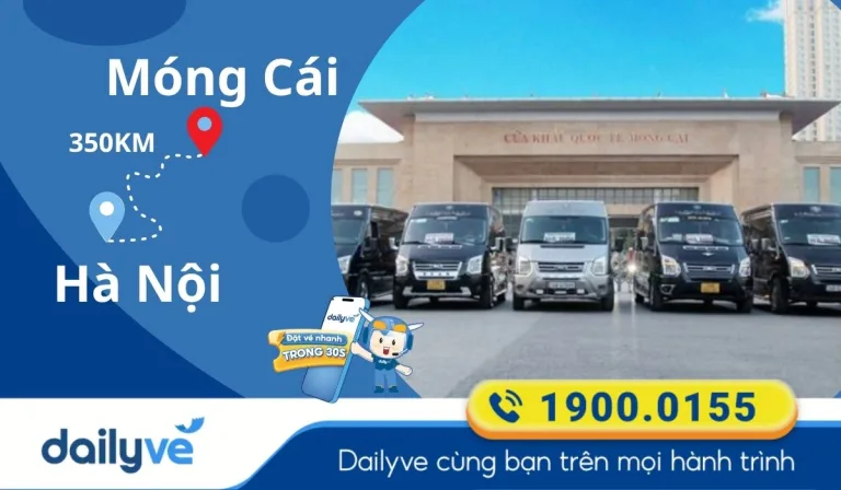 xe khách từ Móng Cái đi Hà Nội