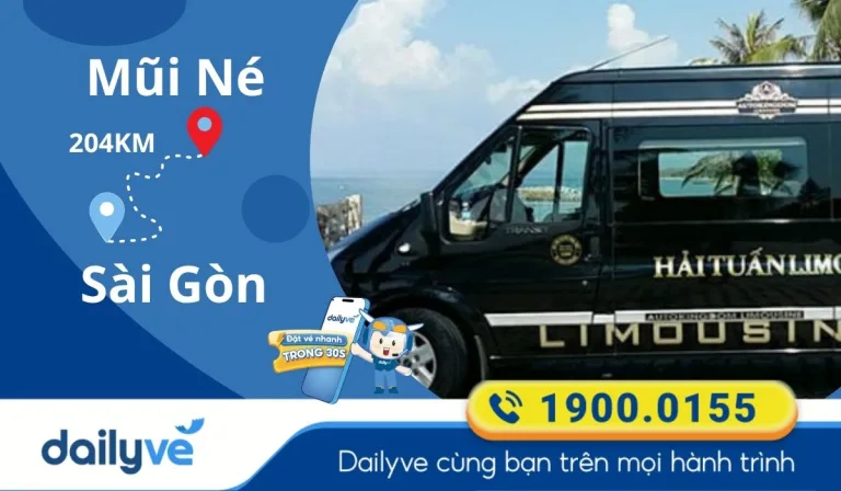 xe khách từ Mũi Né đi Sài Gòn