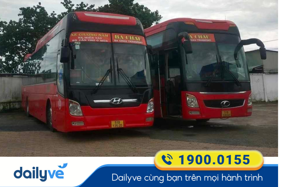 Nhà xe Ba Châu từ Sài Gòn đi Bình Minh