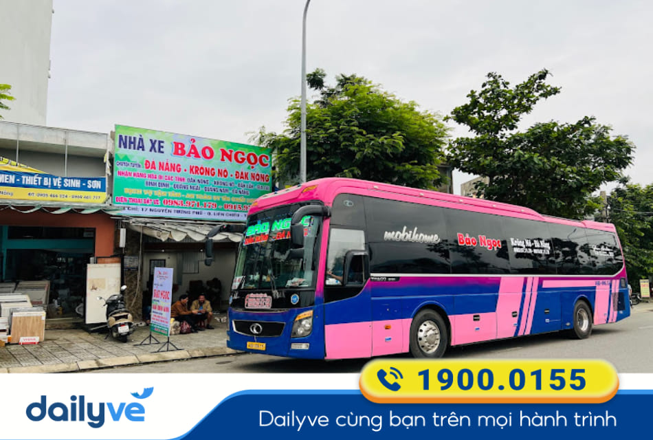 Nhà xe Bảo Ngọc từ Đà Nẵng đi Buôn Ma Thuột