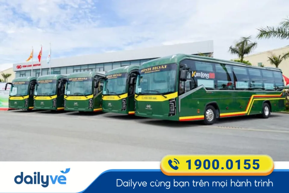 Nhà xe Bình Hoài Limousine từ Bến xe Nước Ngầm đi Quảng Trị