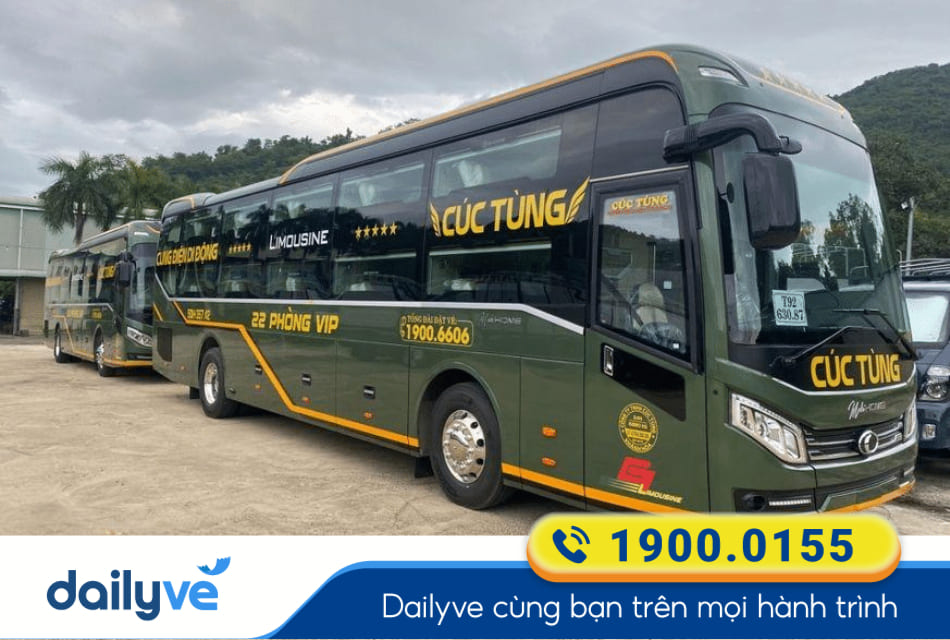 Nhà xe Cúc Tùng từ Quy Nhơn đi Tuy Hòa