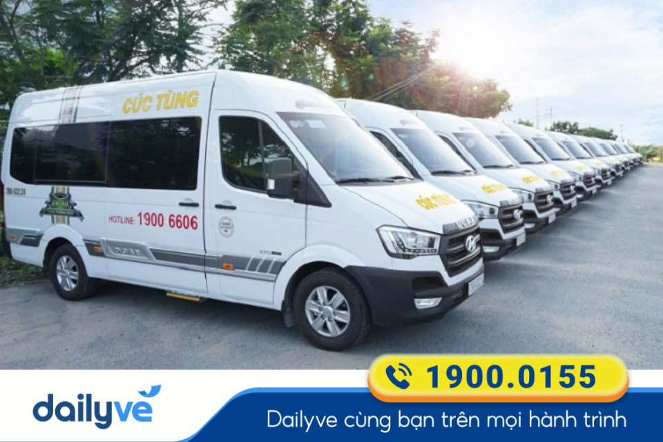 Nhà xe Cúc Tùng từ Tuy Hòa đi Nha Trang