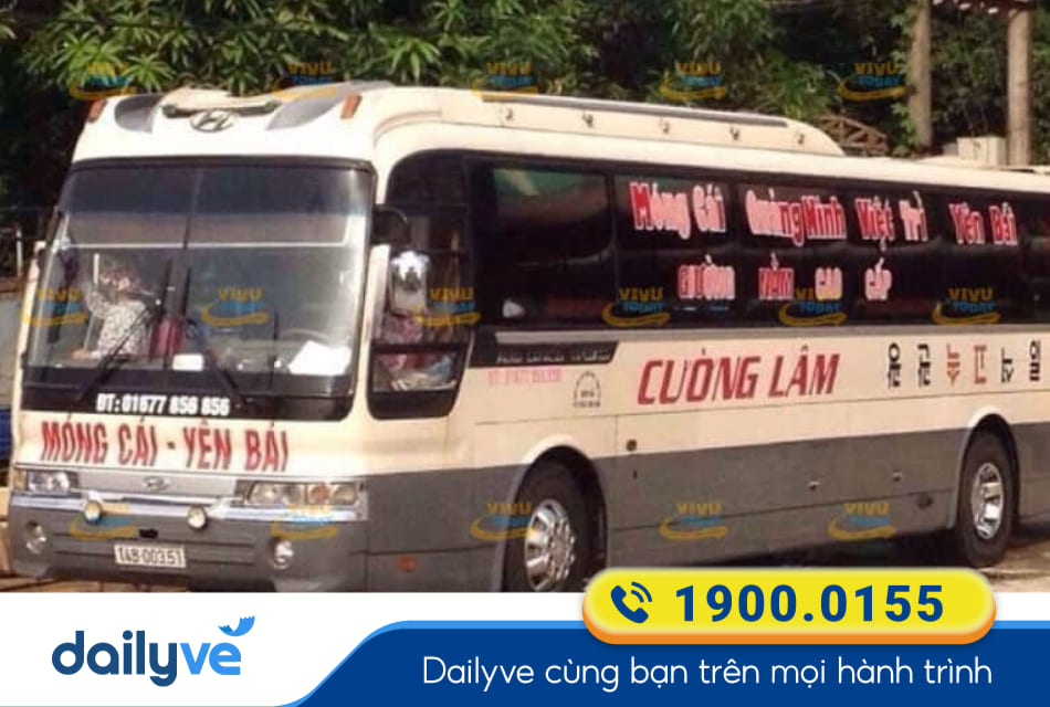 Nhà xe Cường Lâm Bến xe Mỹ Đình đi Phú Thọ