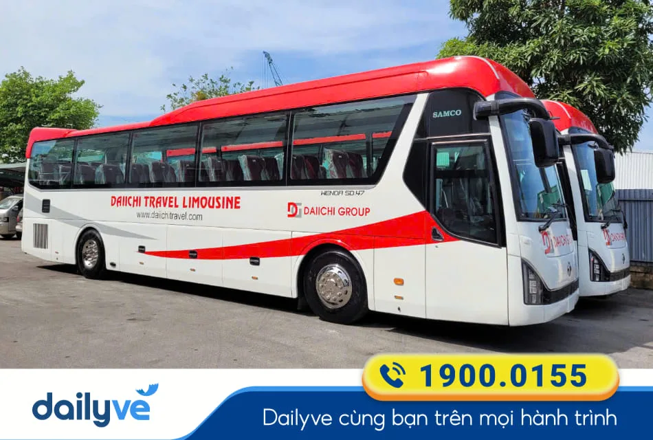 Nhà xe Daiichi Travel từ Hải Phòng đi Ninh Bình