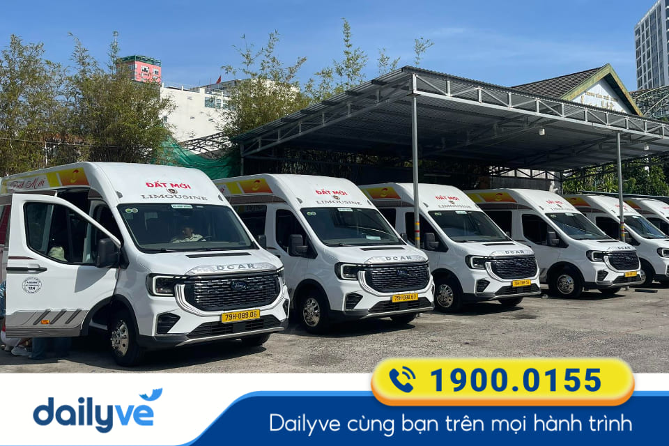 Nhà xe Đất Mới Limousine từ Nha Trang đi Cam Ranh