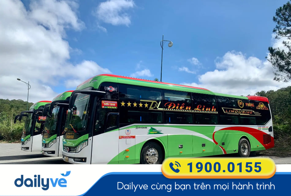 Nhà xe Điền Linh Limousine từ Bảo Lộc đi Đà Lạt