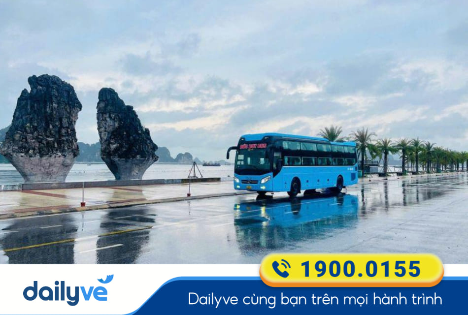 Nhà xe Đức Duy Bus từ Hạ Long đi Hải Phòng