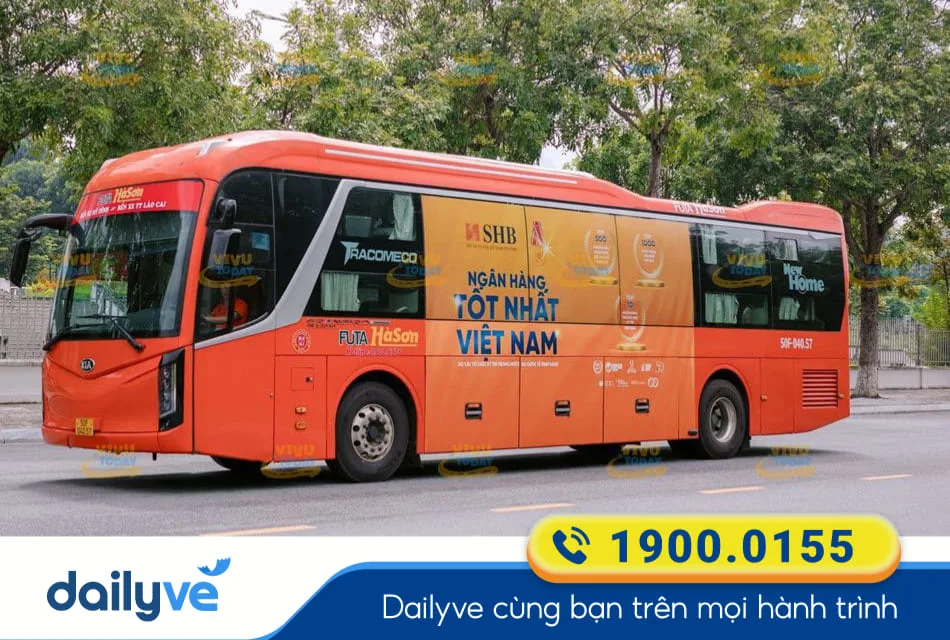 Nhà xe FUTA Hà Sơn Lào Cai đi Yên Bái