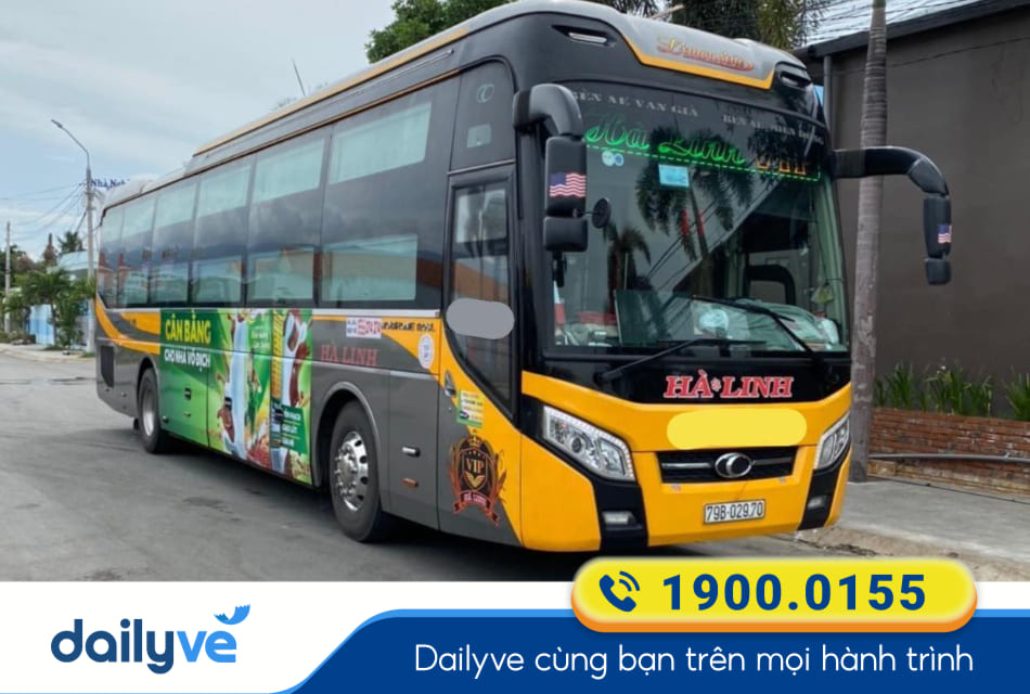 Nhà xe Hà Linh NT từ Quy Nhơn đi Tuy Hòa