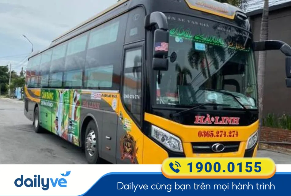 Nhà xe Hà Linh NT từ Tuy Hòa đi Quy Nhơn