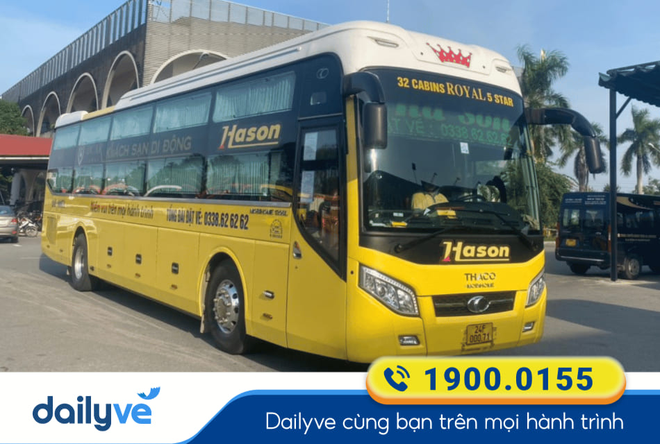 Nhà xe Hà Sơn từ Lào Cai đi Hà Nội