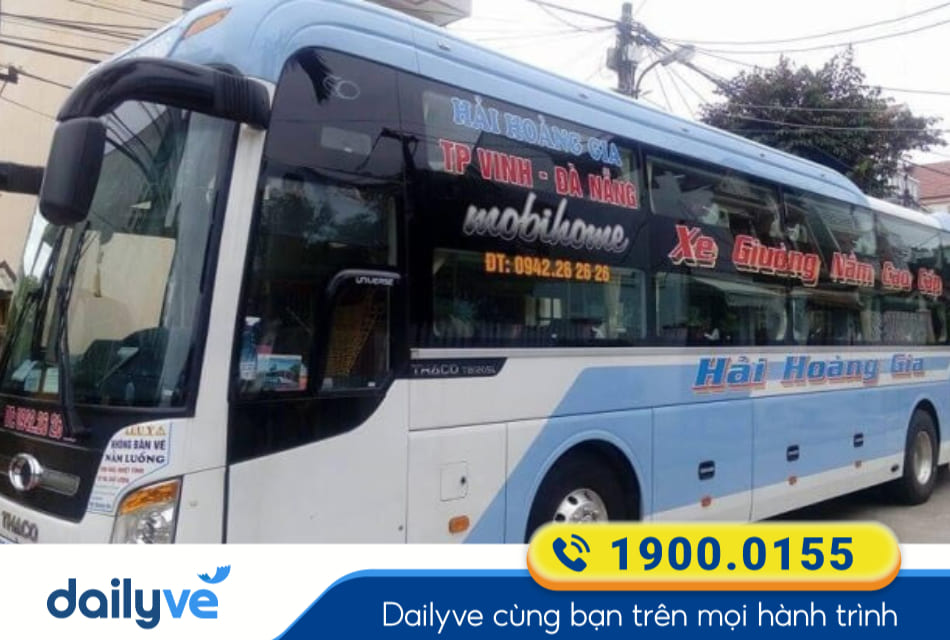 Nhà xe Hải Hoàng Gia từ Huế đi Vinh