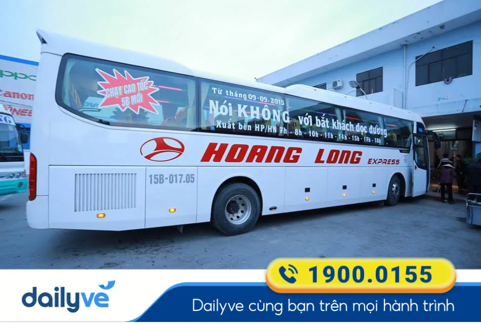 Nhà xe Hoàng Long (Đỏ) từ Nha Trang đi Đà Nẵng