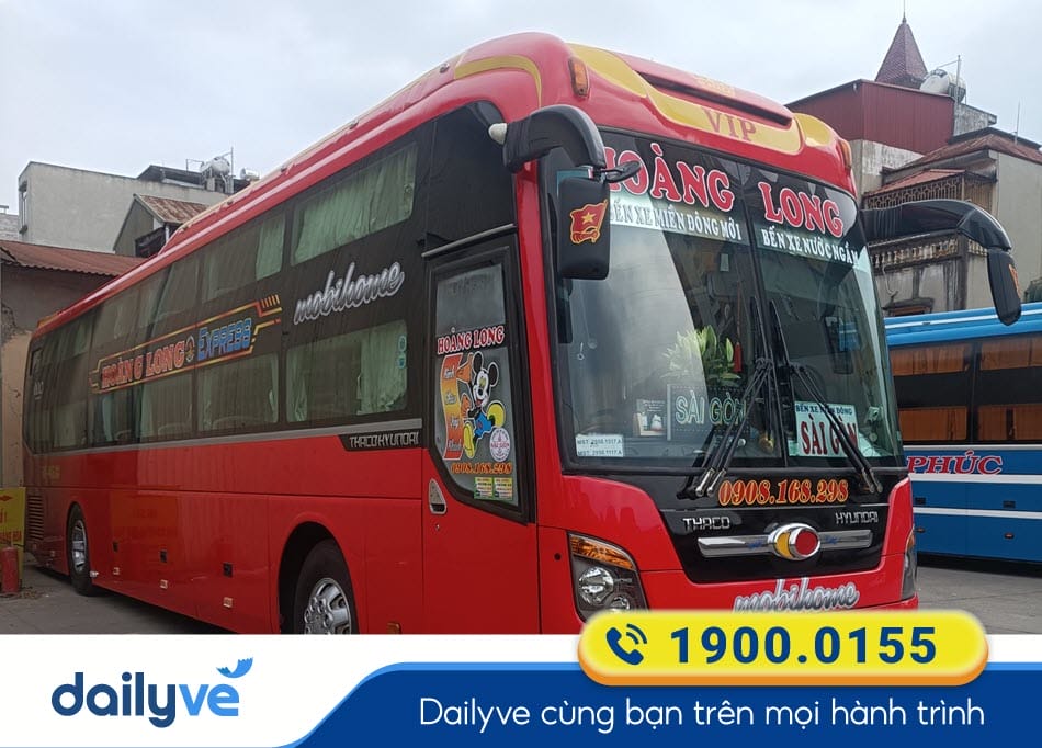 Nhà xe Hoàng Long Đỏ từ Hà Tĩnh đi Sài Gòn