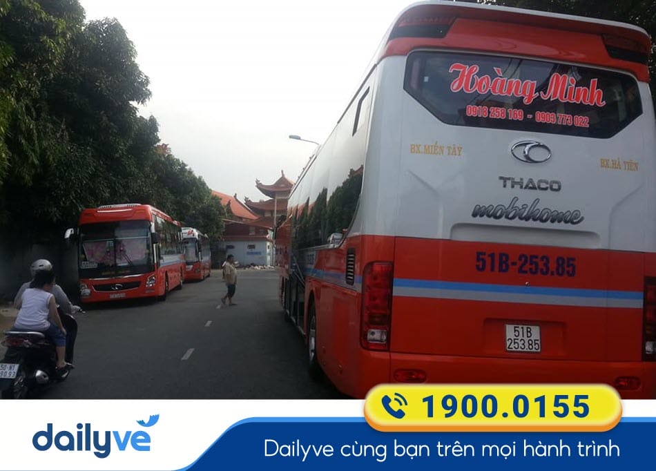 Nhà xe Hoàng Minh từ Sài Gòn đi Sa Đéc