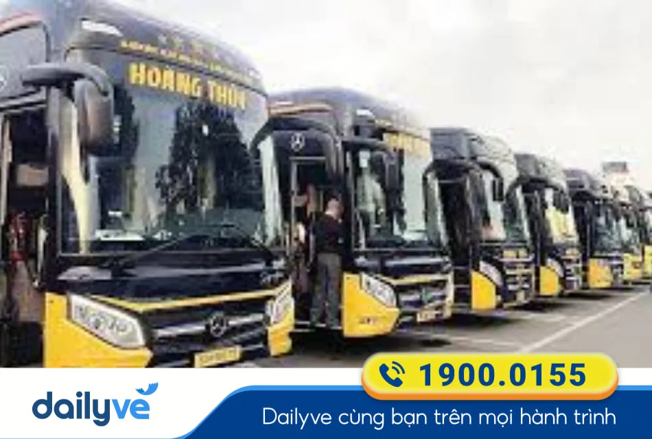 Nhà xe Hoàng Thủy từ Hòa đi Đà Lạt