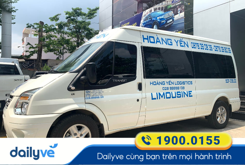 Nhà xe Hoàng Yến Logistics Sài gòn đi Thủ Dầu Một