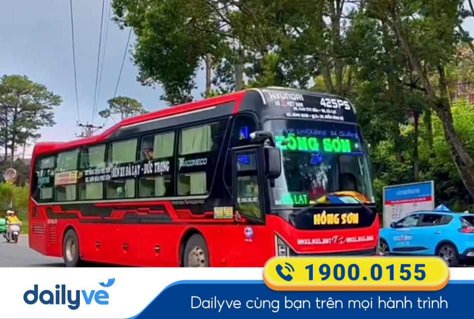 Nhà xe Hồng Sơn (Phú Yên) Sài Gòn đi Khánh Hòa