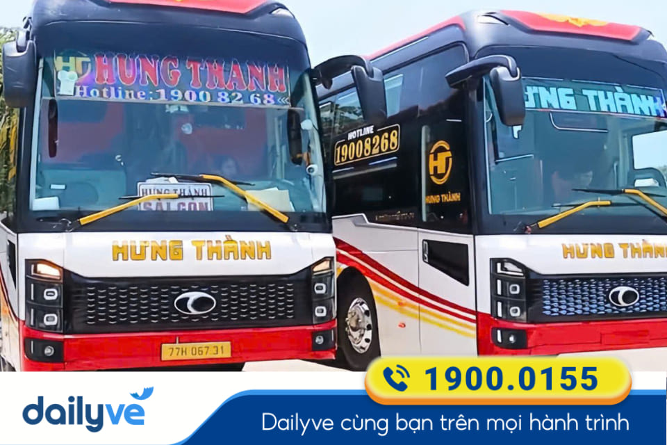 Nhà xe Hưng Thành (Bình Định) từ An Nhơn đi Bến xe Miền Đông