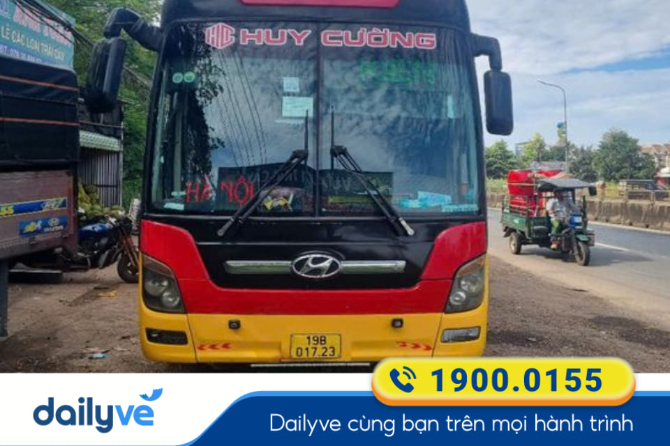 Nhà xe Huy CườngHaf Tĩnh đi Sài Gòn