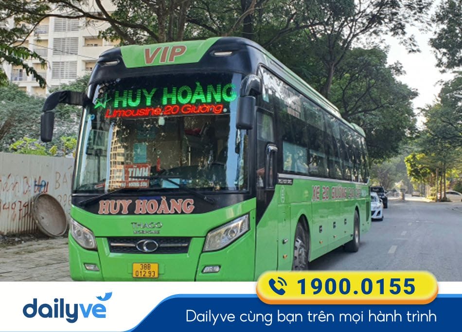 Nhà xe Huy Hoàng tuyến Hà Nội đi Hương Sơn