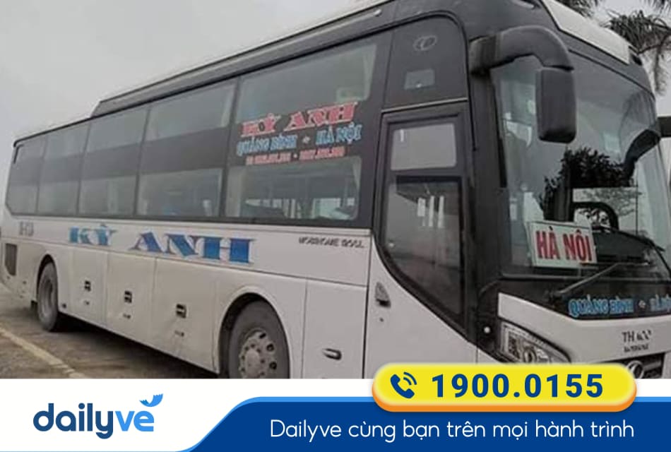 Nhà xe Kỳ Anh từ Quảng Bình đi Hà Nội