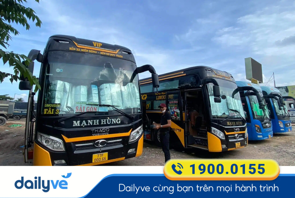 Nhà xe Mạnh Hùng từ Cần Thơ đi Nha Trang