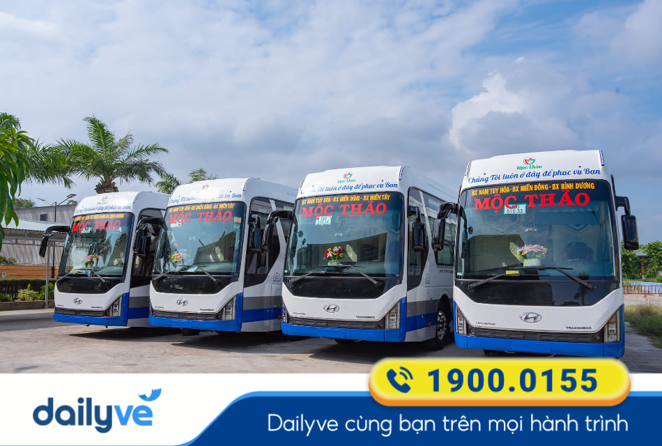 Nhà xe Mộc Thảo từ Quy Nhơn đi Tuy Hòa