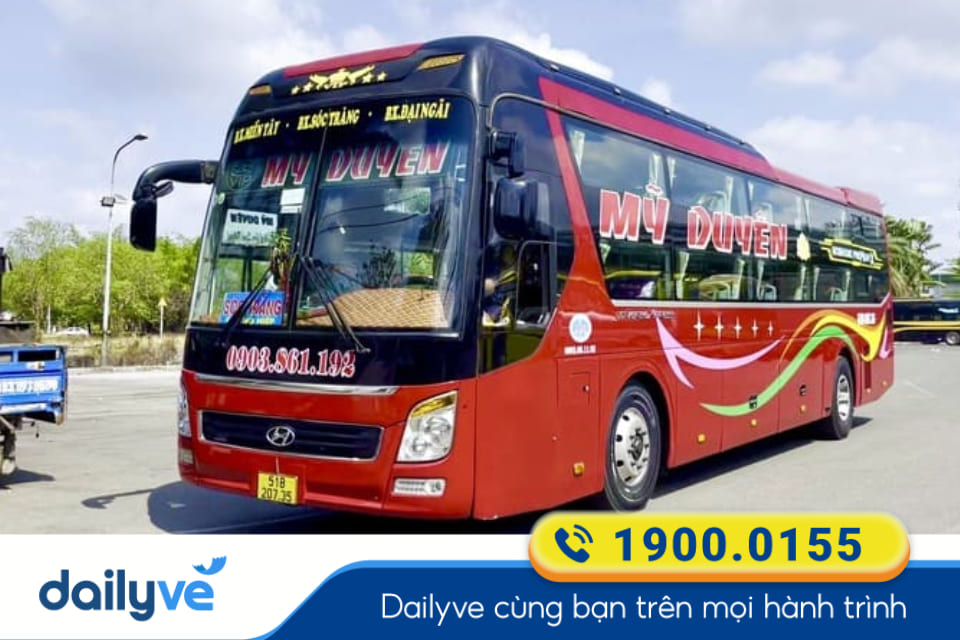 Nhà xe Mỹ Duyên từ Sài Gòn đi Hậu Giang
