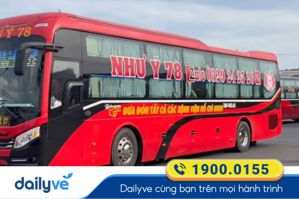 Nhà xe Như Ý 78 từCam Ranh đi Phú Yên