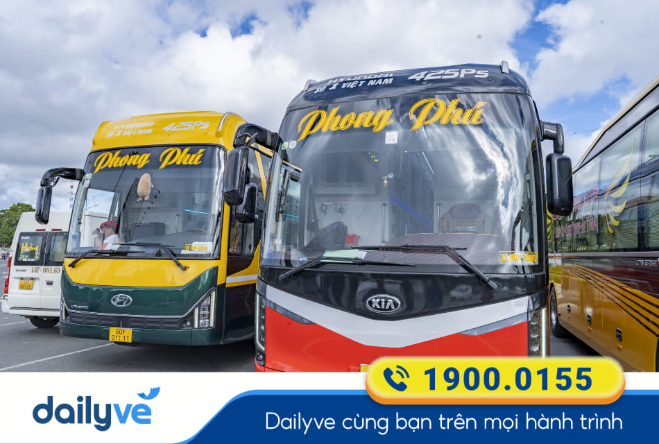 Nhà xe Phong Phú từ Bảo Lộc đi Đà Lạt
