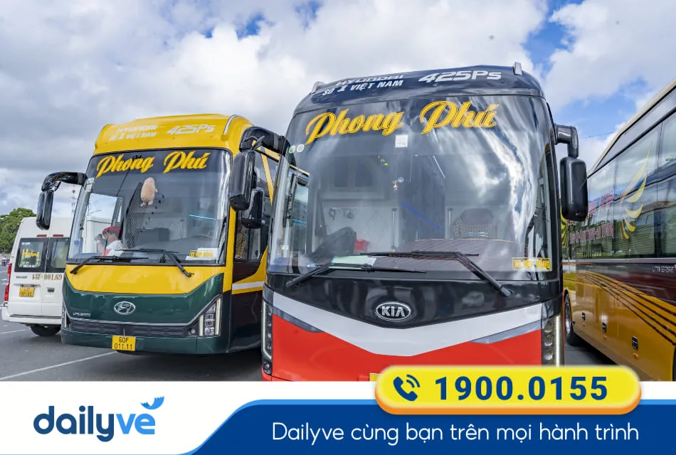Nhà xe Phong Phú từ Gò Vấp đi Đà Lạt