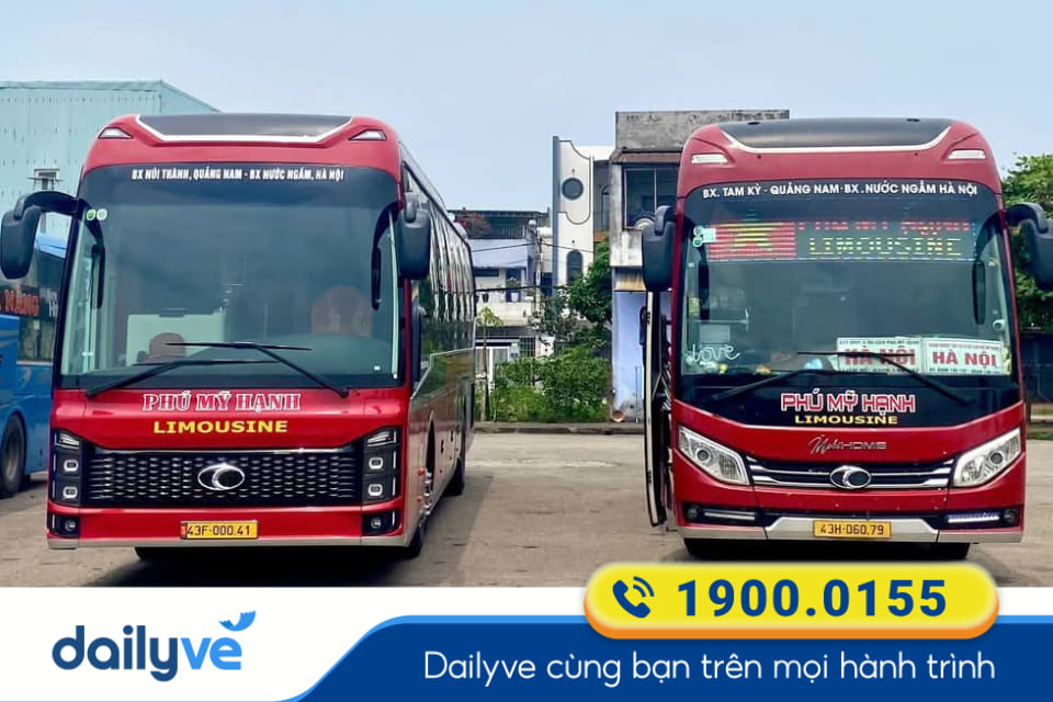 Nhà xe Phú Mỹ Hạnh từ Đông Hà đi Hà Nội