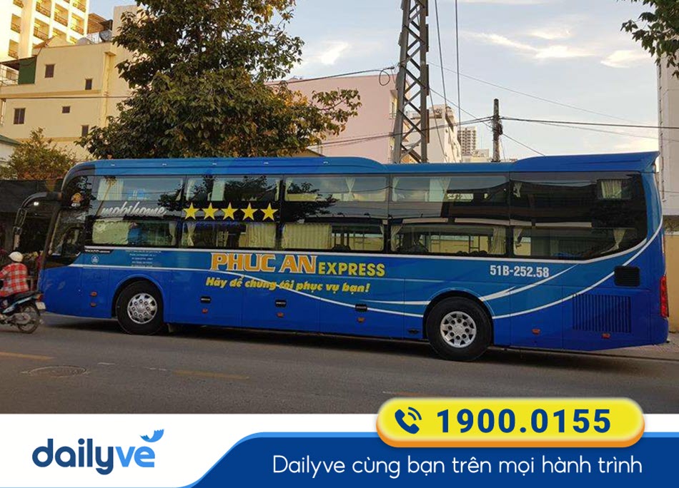 Nhà xe Phúc An Express từ Bà Rịa đi Nha Trang