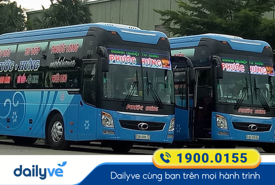 Nhà xe Phước Hưng từ Kiên Giang đi Bình Dương